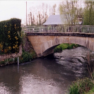 Vigicrues inondation Pont-sur-Vanne Vanne