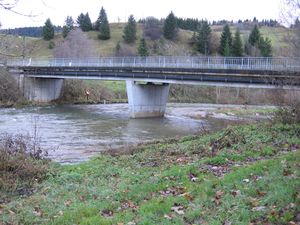 Vigicrues inondation Ville-du-Pont Doubs