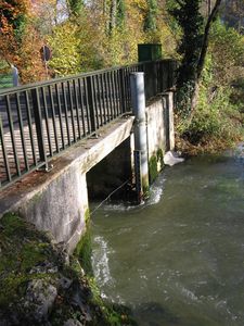 Vigicrues inondation Vaire-Arcier Source d'Arcier