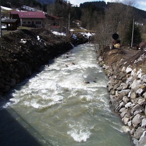 Vigicrues inondation St-Jean-de-Sixt Borne