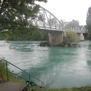 Vigicrues inondation Pougny Rhône