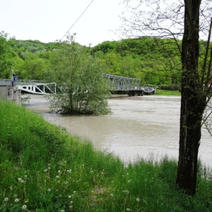 Vigicrues inondation Surjoux Rhône