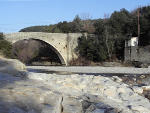 Vigicrues inondation Entrechaux Ouvèze